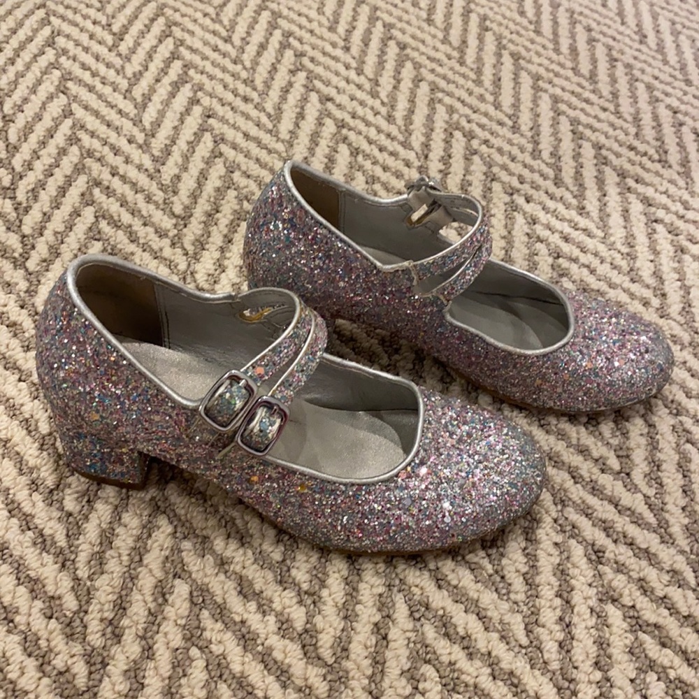 Glitter heels